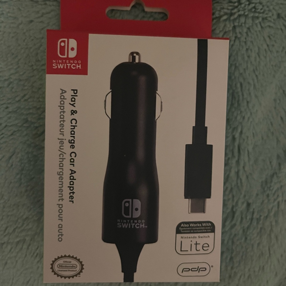 Nintendo Lite Car Adaptor Charger